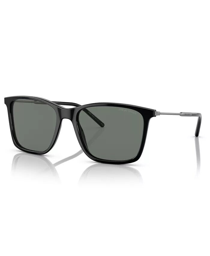 

Мужские солнцезащитные очки Giorgio Armani, черный