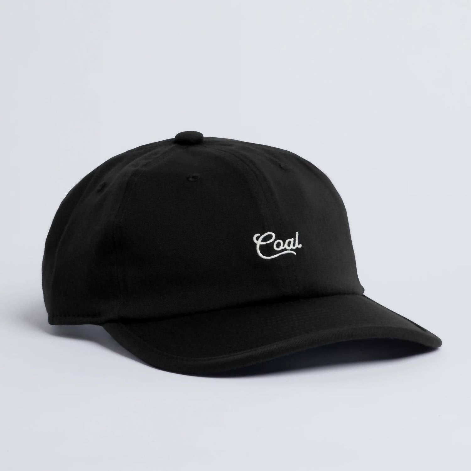 

Бейсболка Pines Ultra Low унисекс черного цвета Coal Headwear