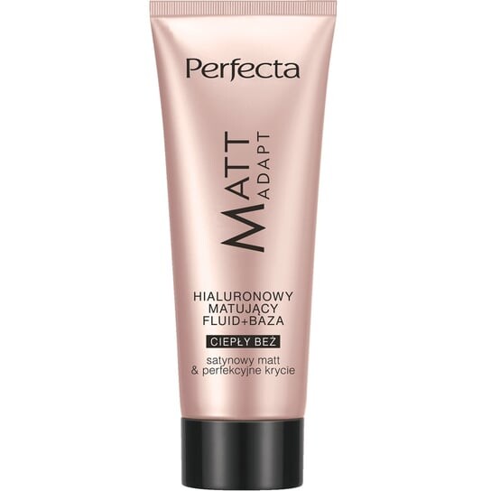 

Матирующая основа + база, теплый бежевый, 30 мл Perfecta Matt Adapt