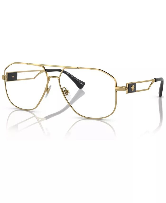 

Мужские очки-пилот Versace, золотой