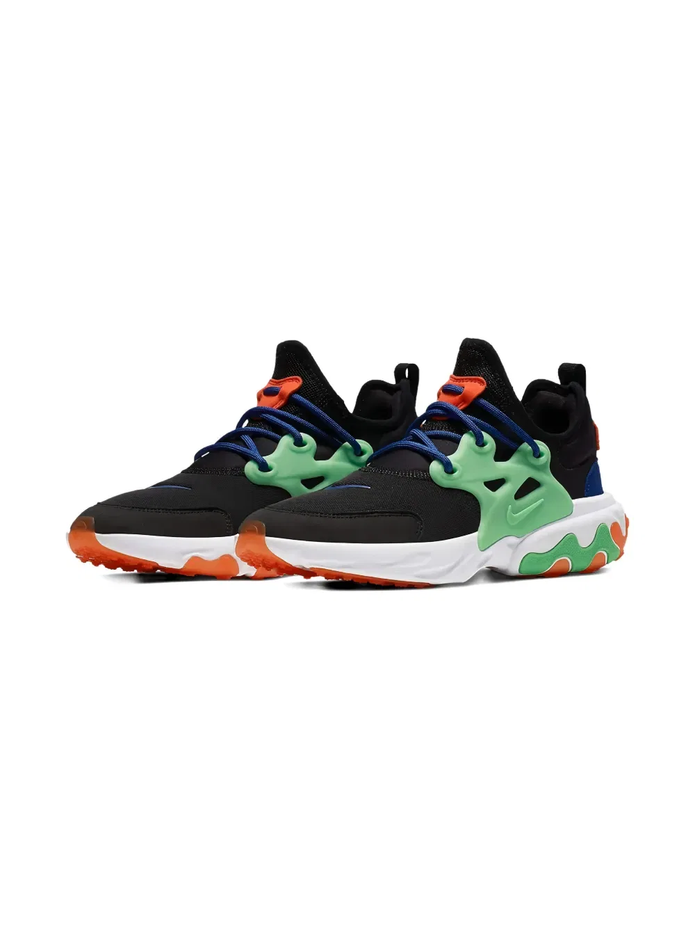 Кроссовки Presto React с откидной петлей Nike Kids, черный — фото 2