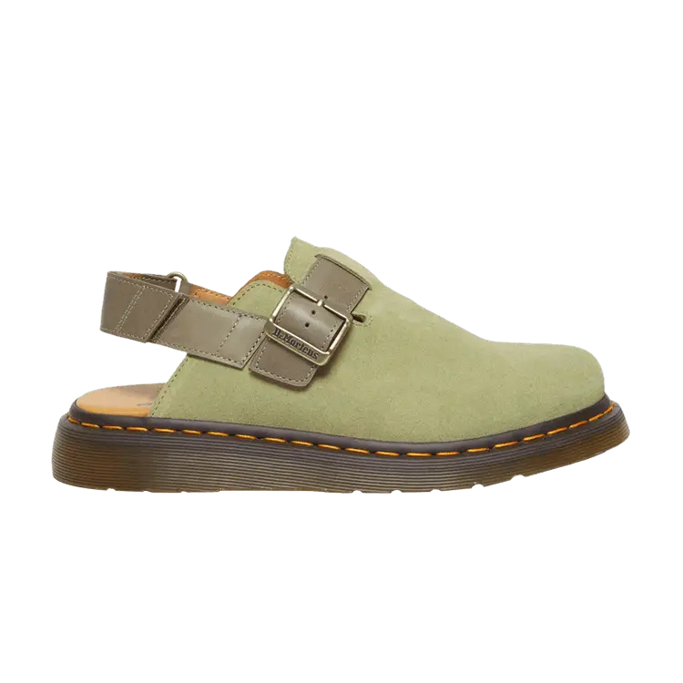 

Мюли Dr. Martens Jorge 2 Slingback Mule Pale Olive, зеленый