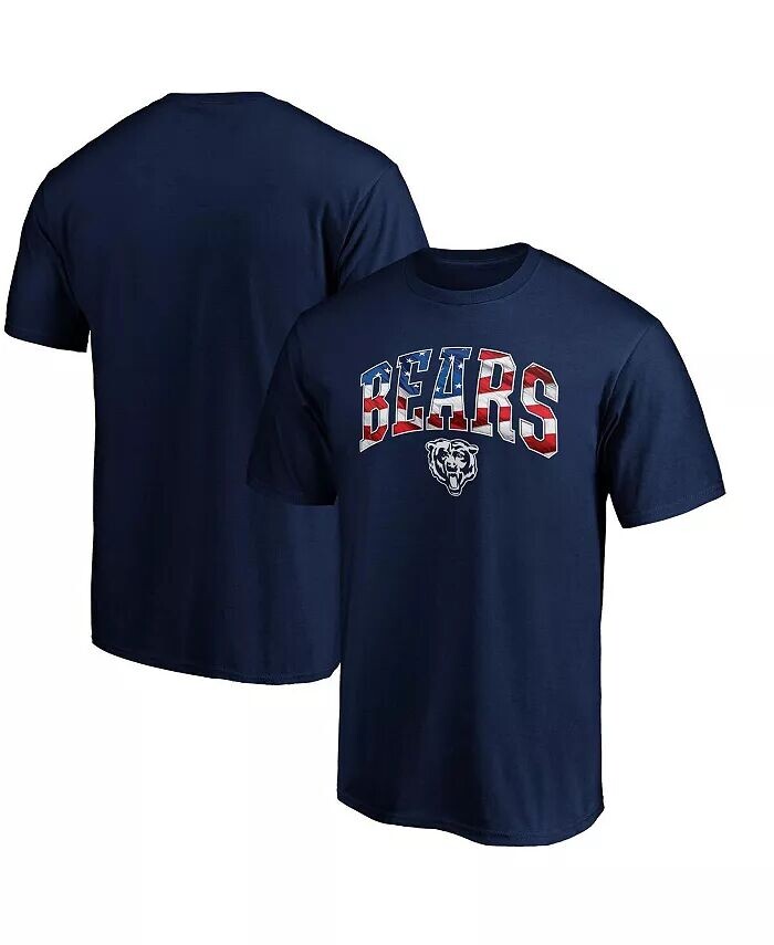

Футболка мужская темно-синяя Chicago Bears Banner Wave Logo Fanatics