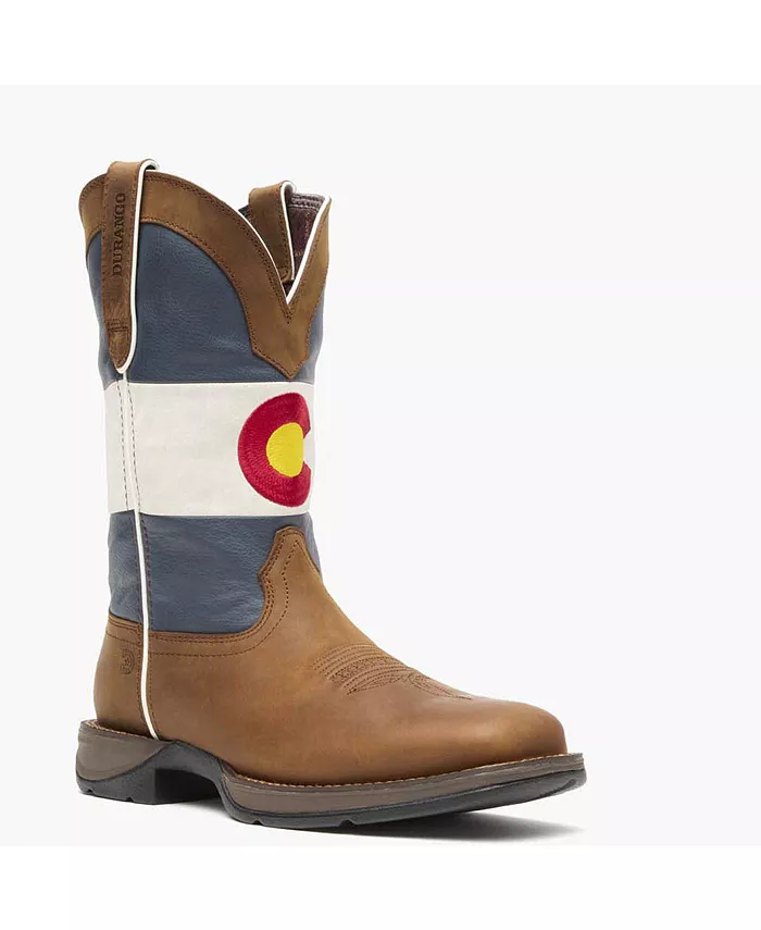 

Мужские ковбойские ботинки Rebel by Colorado Flag Durango, коричневый