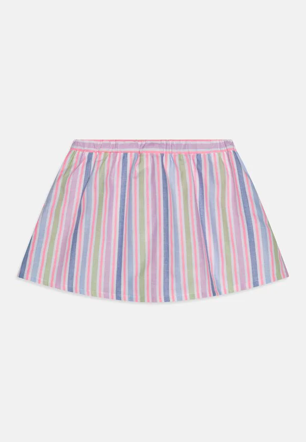Полоски на юбке, юбка-оксфорд а-силуэт Versace, Pastel Violet — фото 2