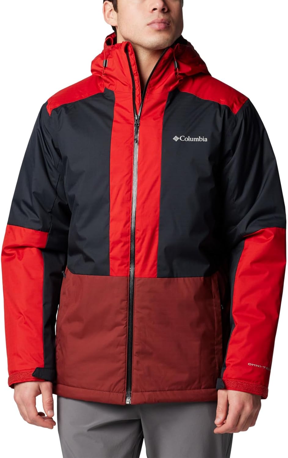 

Куртка Columbia Mens Point Park II Insulated, Sail Red/Black/Spice