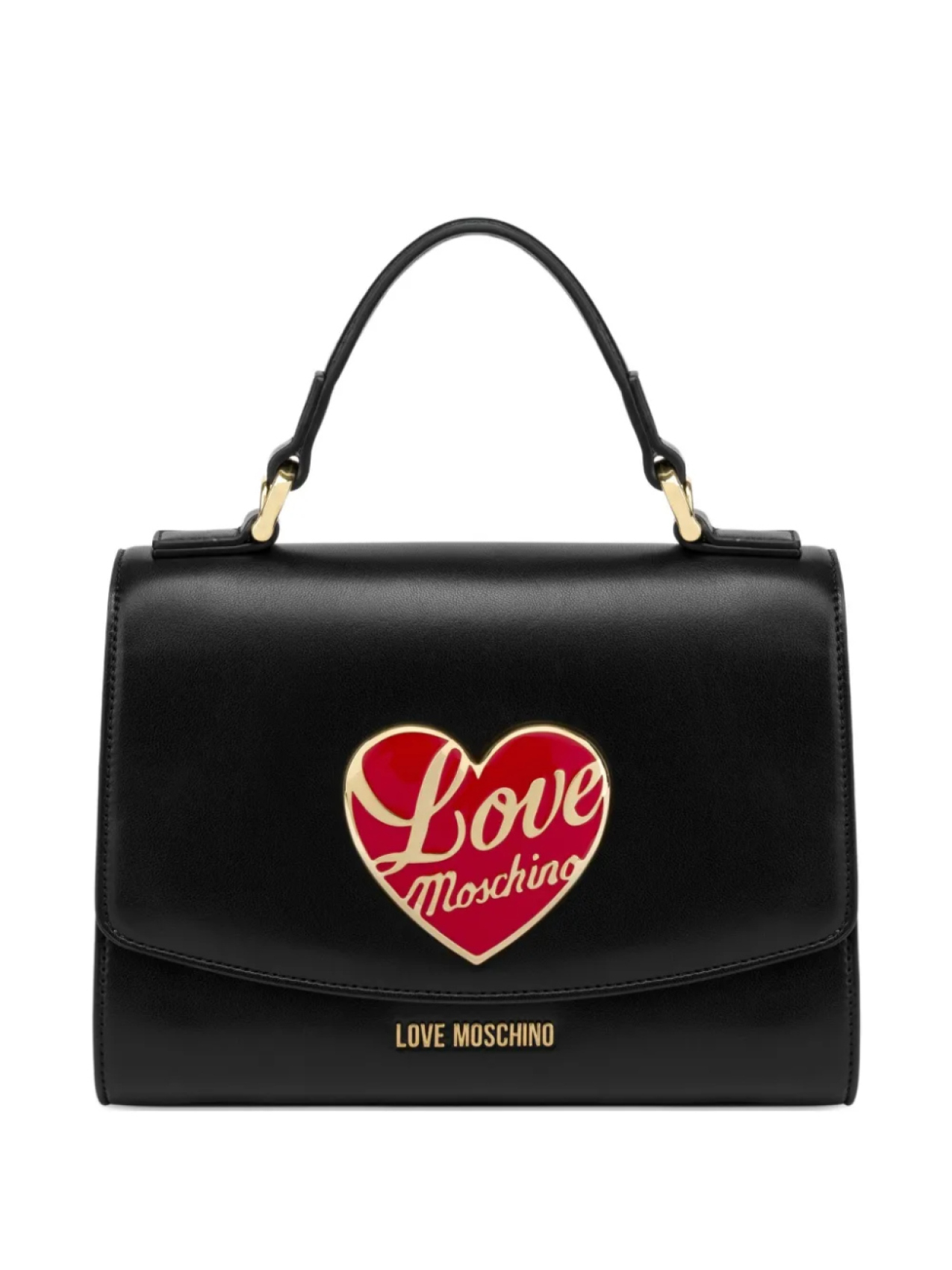 

Love Moschino сумка-тоут с аппликацией, черный
