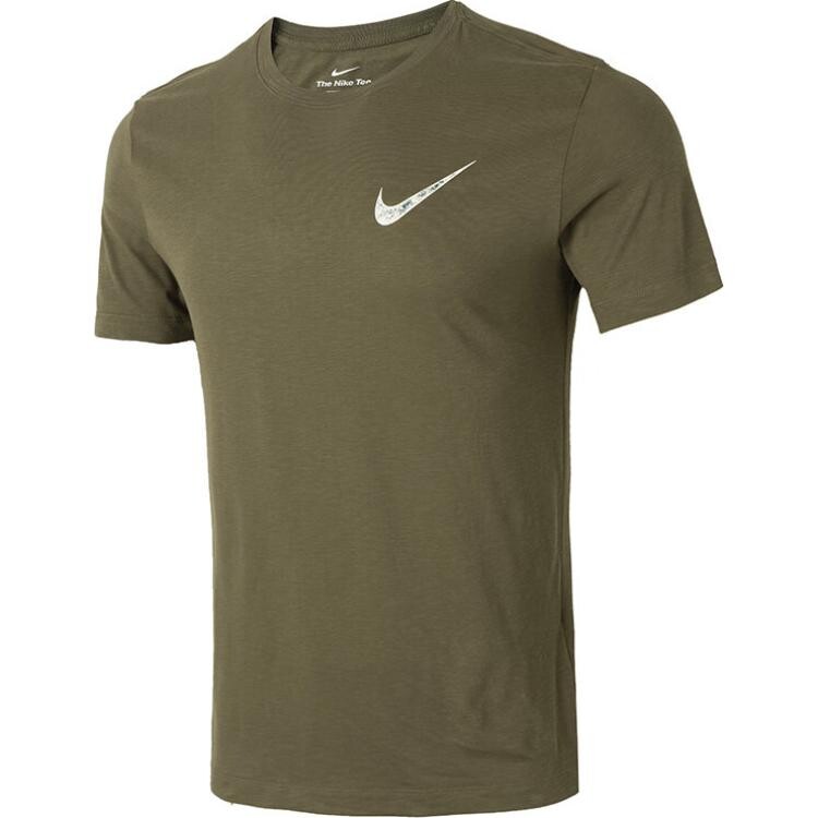

Футболка мужская зеленая Nike, зеленый