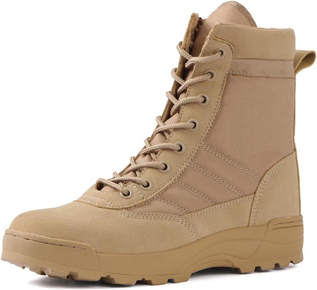 

Тактические военные ботинки для мужчин, пустынные боевые армейские ботинки, походные ботинки, ботинки до щиколотки, рабочая защитная обувь Suwequest, 39 Sand