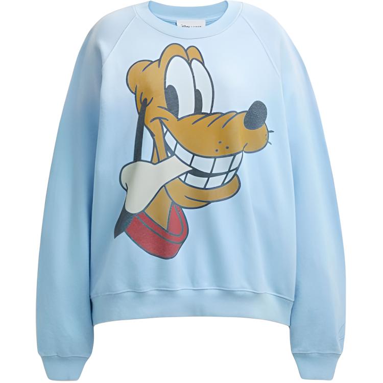 

Толстовка Disney FW25 женская COACH, светло-синий