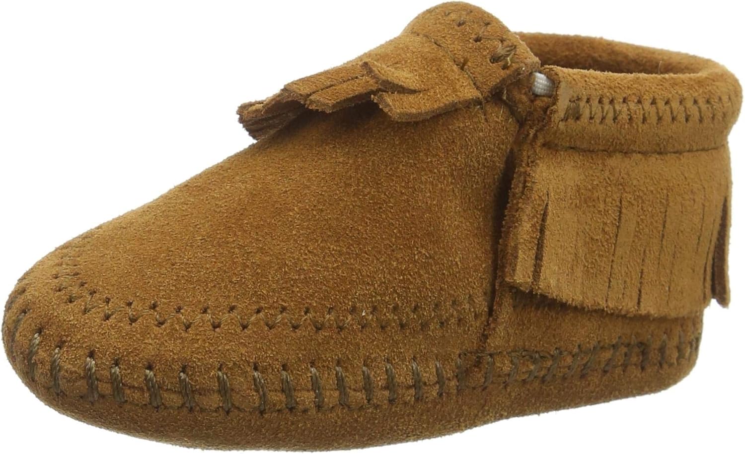 Детские пинетки Minnesota для девочек Riley Moccasin - 1166 Minnetonka, Brown