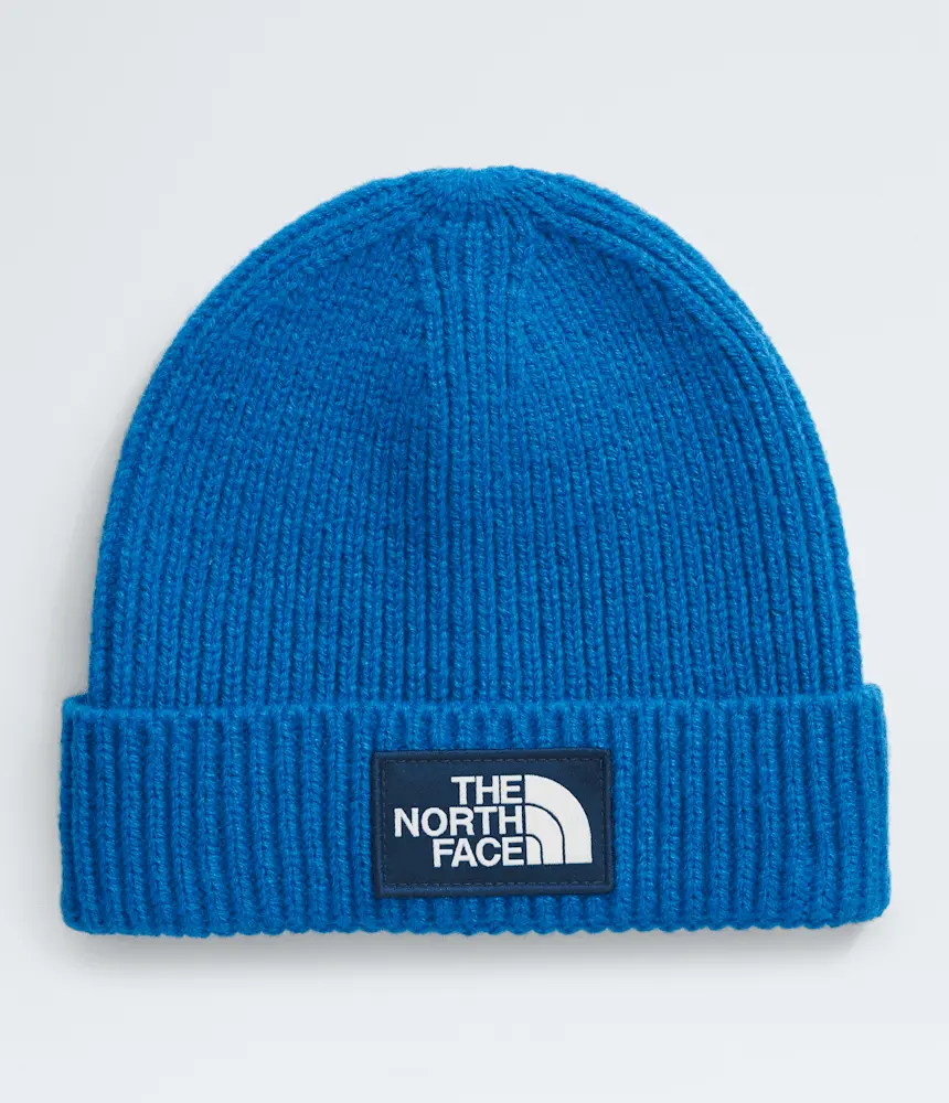 

Детская шапочка-бини с манжетами и логотипом TNF Box The North Face, Hero Blue/Estate Blue