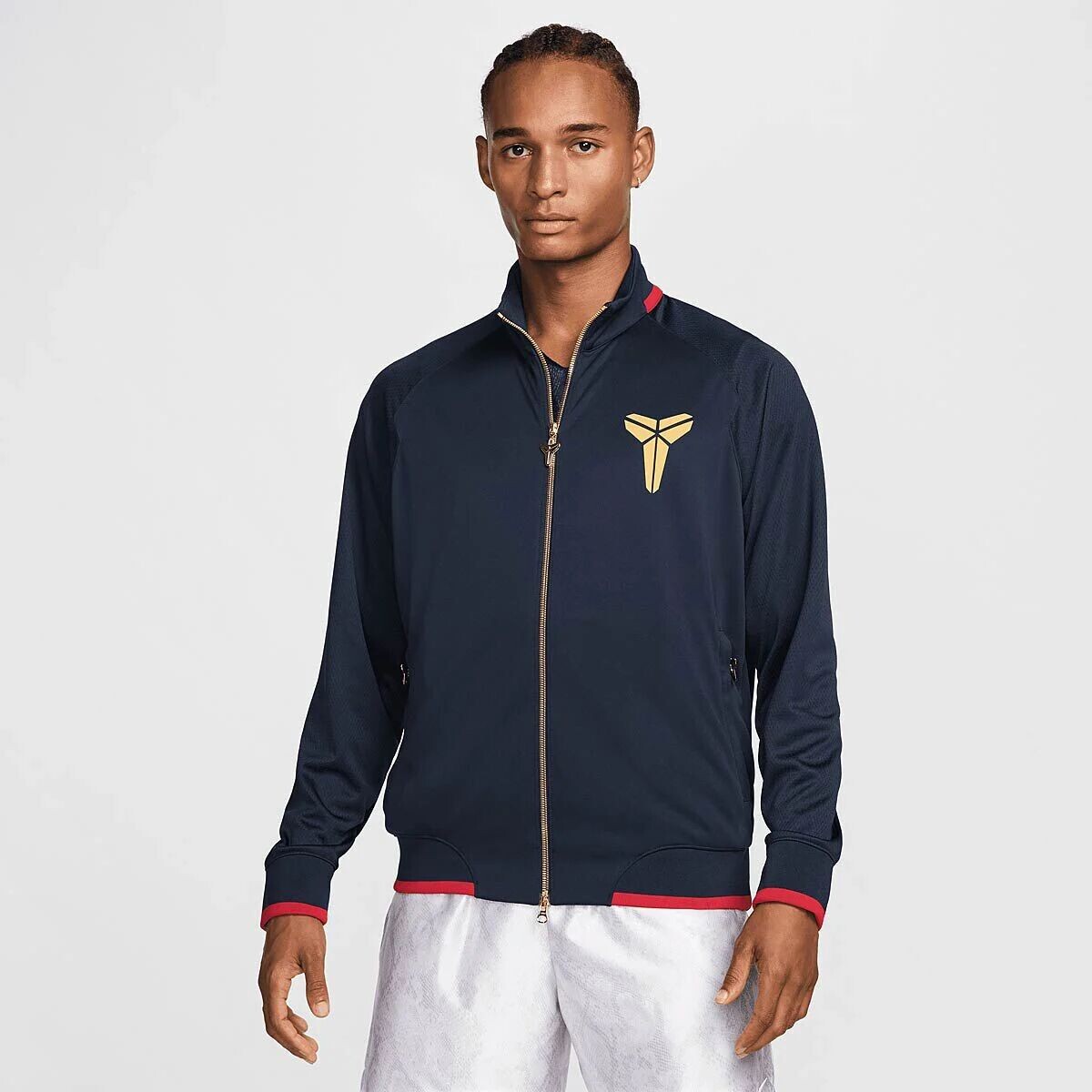 

Куртка Kobe Dri-Fit Nike, цвет Dark Obsidian/Jersey Gold