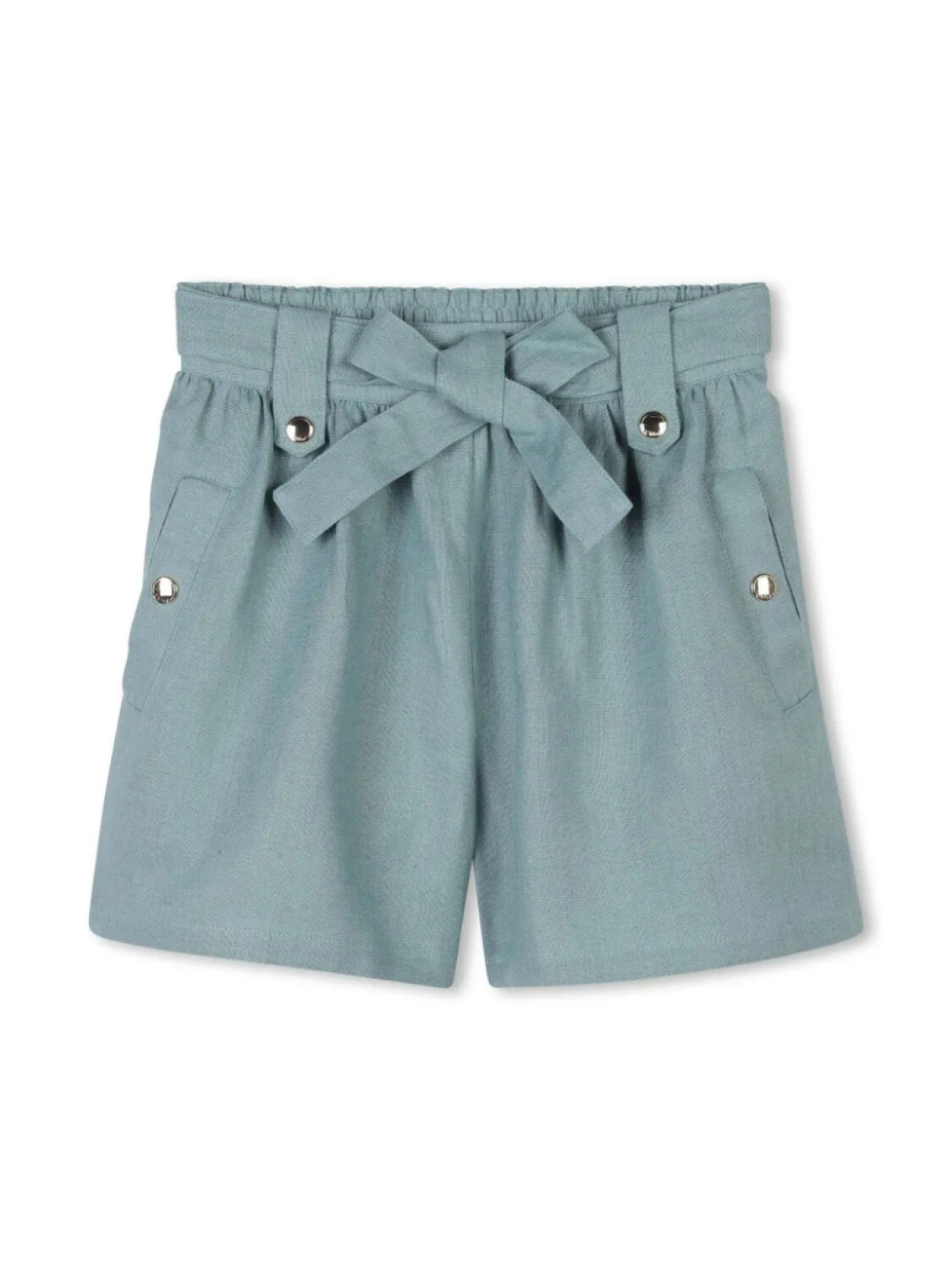 

Chloé Kids шорты с бантом, синий