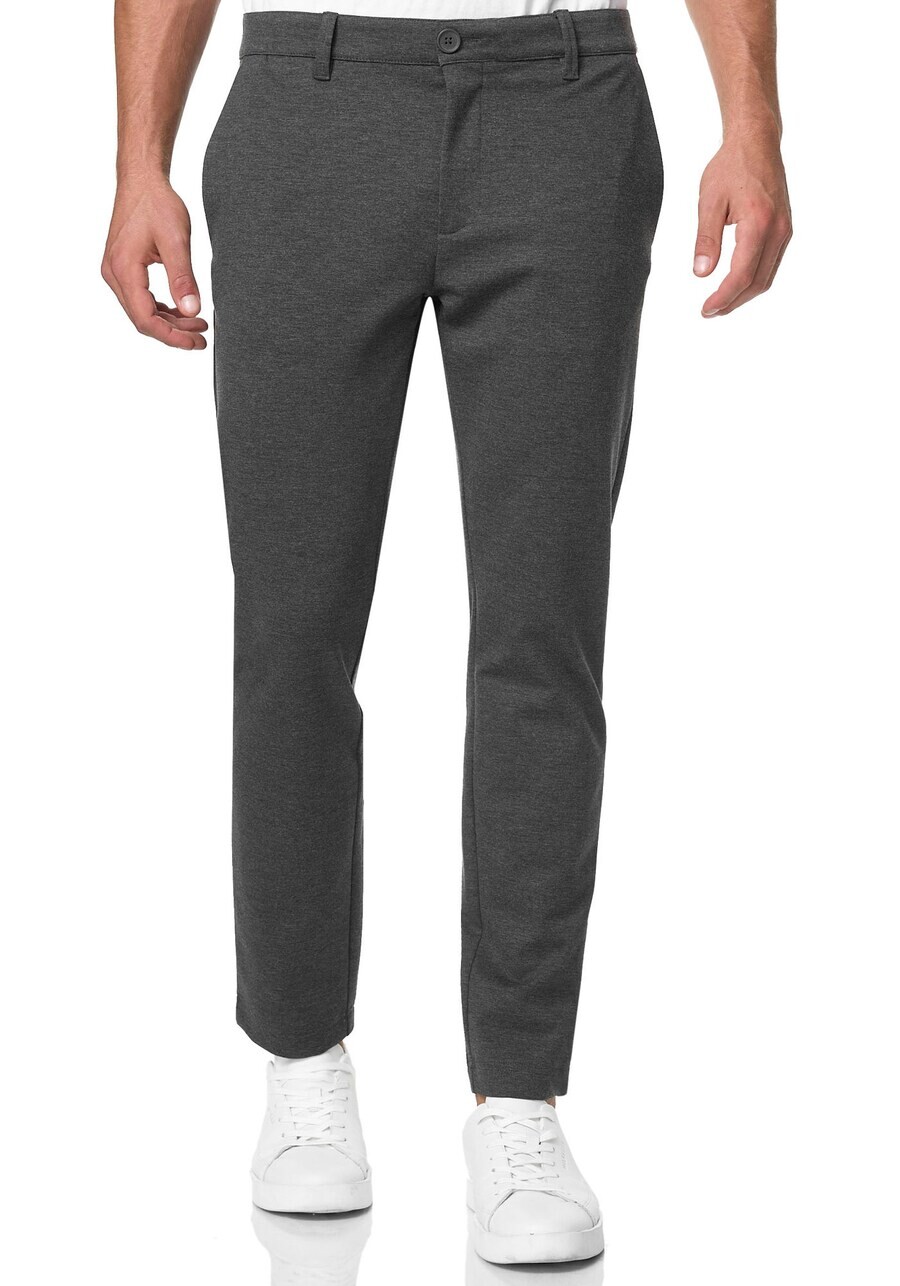 

Брюки чинос INDICODE Regular Chino Pants, серый