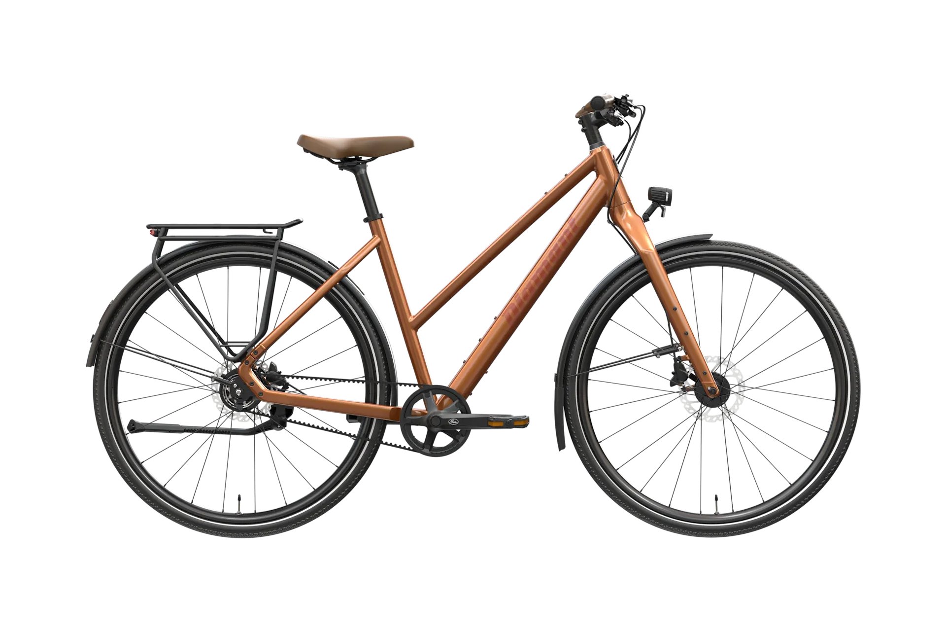 

Трекинговый велосипед Diamant Mahon style plus - 28 дюймов - trapez - 2026, bronze | kupfer metallic