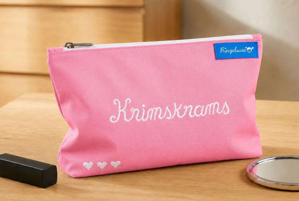 Женская косметичка Ringelsuse «Krimskrams» 12 x 20 см Ringelsuse, Pink — фото 2