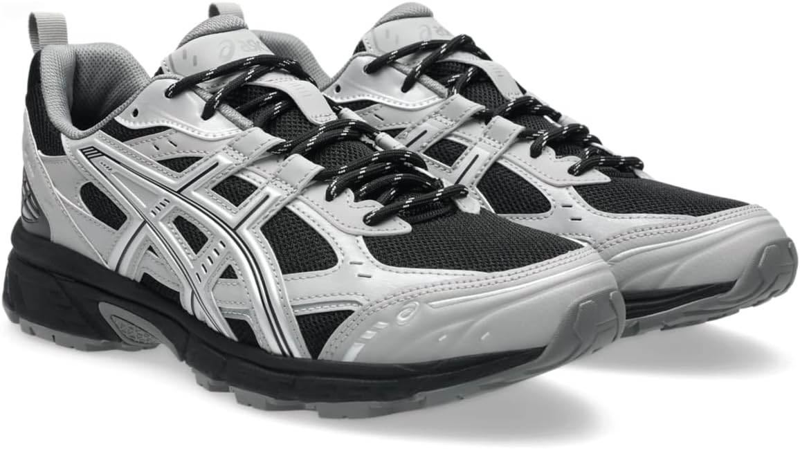 Унисекс кроссовки ASICS Gel-NUNOBIKI в спортивном стиле, черный/серый — фото 2