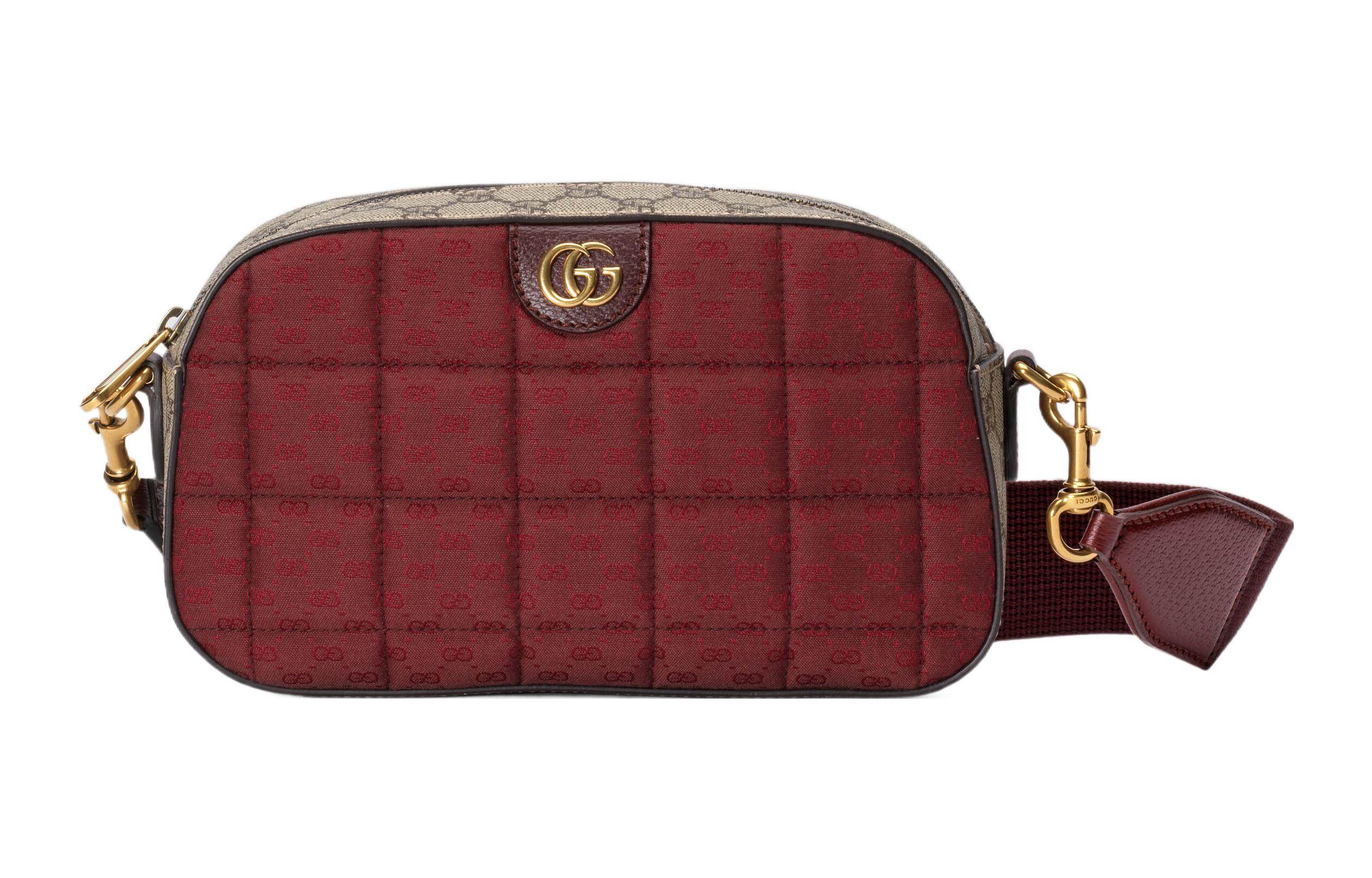 

GUCCI Сумка кроссбоди Ophidia из холста с кожаными вставками