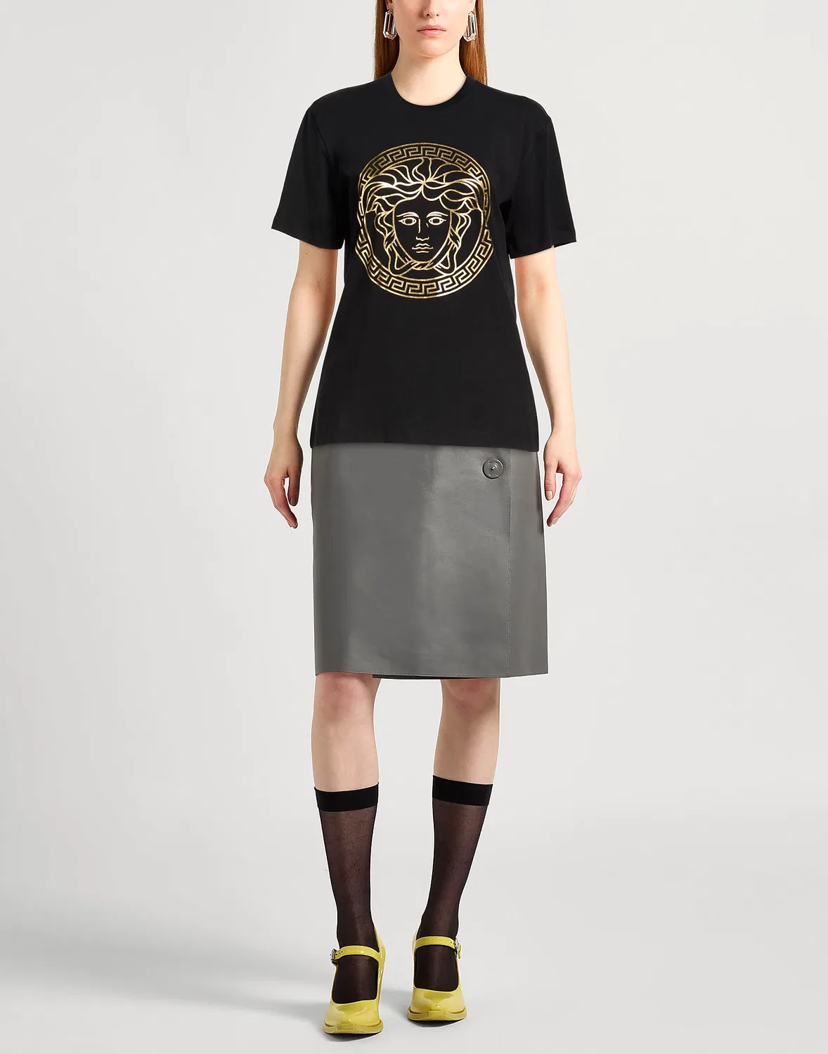 Футболка черная VERSACE — фото 2