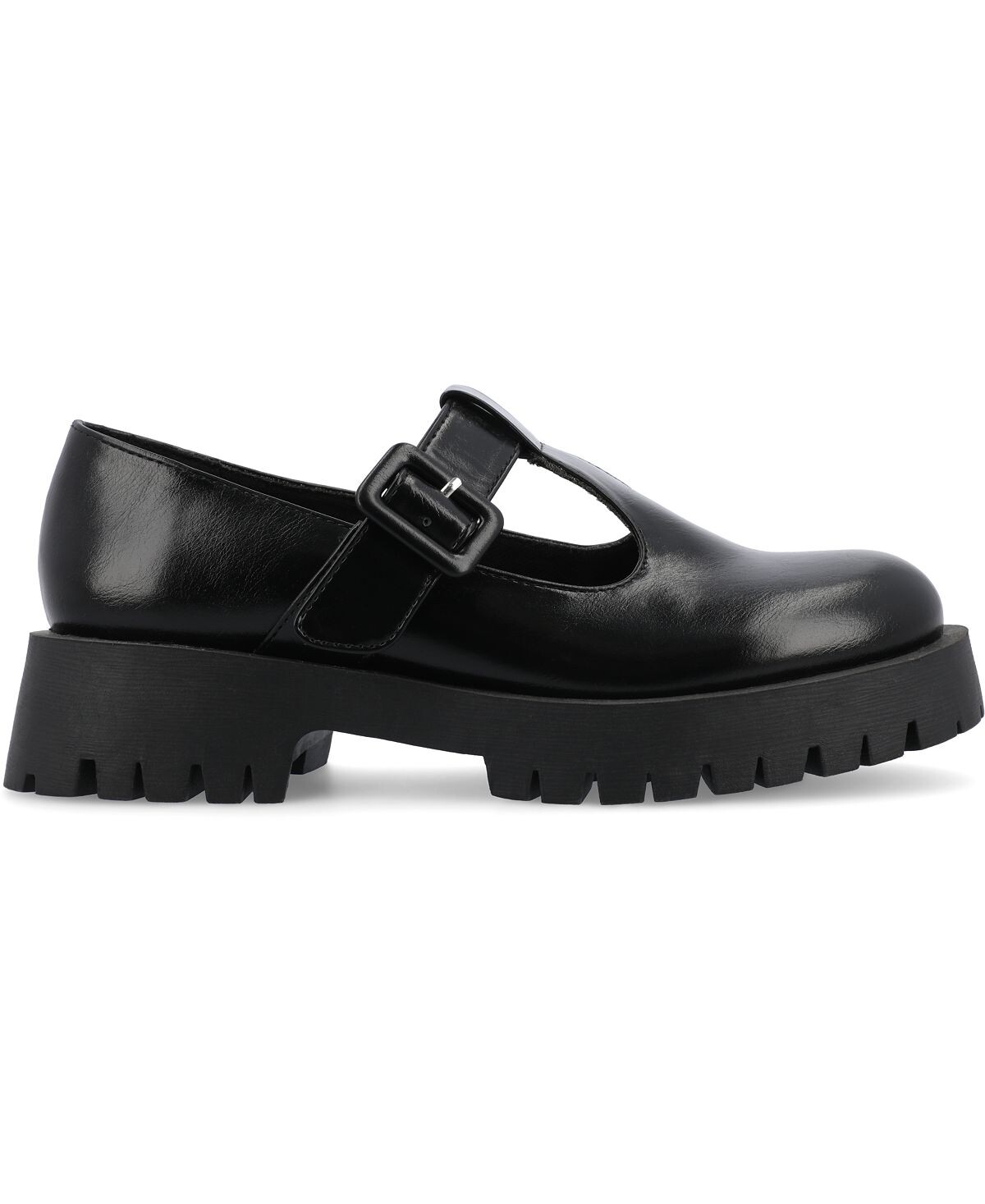 Женские туфли Suvi Tru Comfort с протекторной подошвой из пеноматериала Mary Jane Flats Journee Collection, черный — фото 2