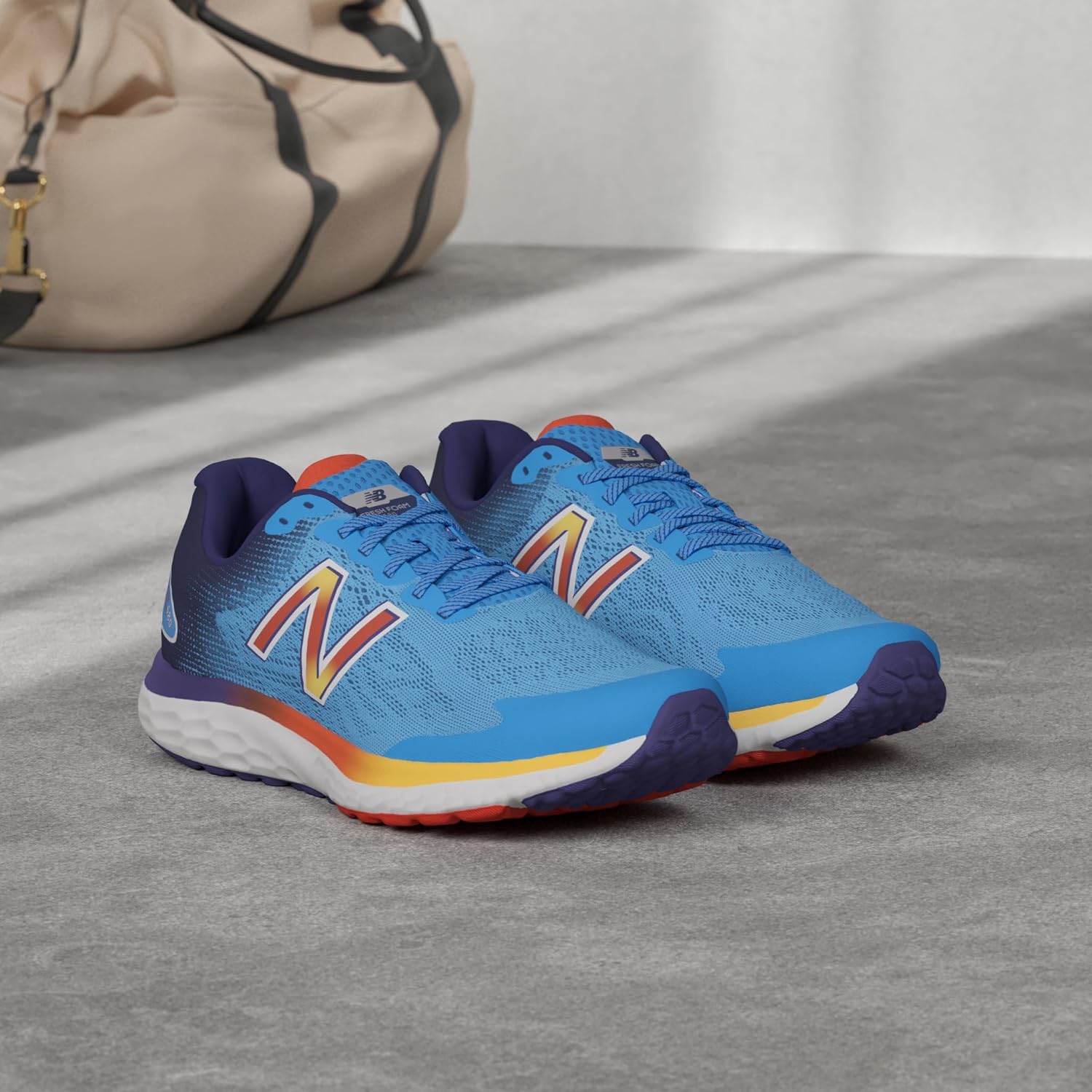 Мужские сандалии New Balance Fresh Foam V1 Slide, оранжевый — фото 2