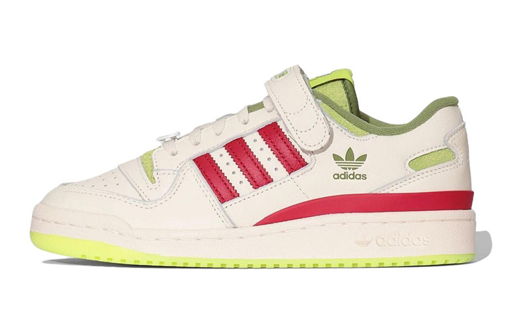 

Adidas Forum Low The Grinch 2023 Детские Adidas Originals, Белый Зеленый Красный