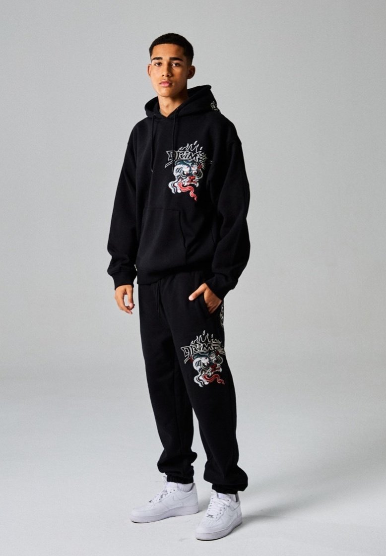 

Спортивные брюки CHANDAL DEEPER HEAVYWEIGHT Grimey, черный