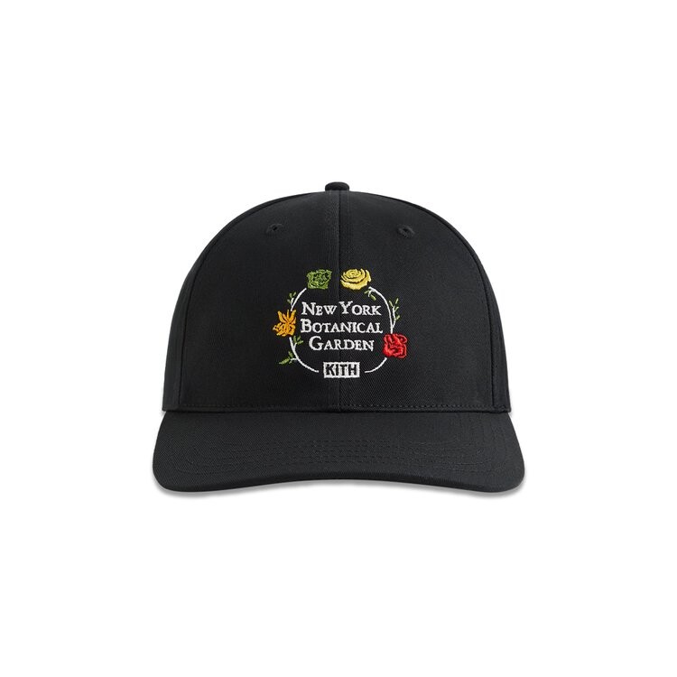 

Бейсболка Kith x New York Botanical Garden Twill Aaron Cap, черный