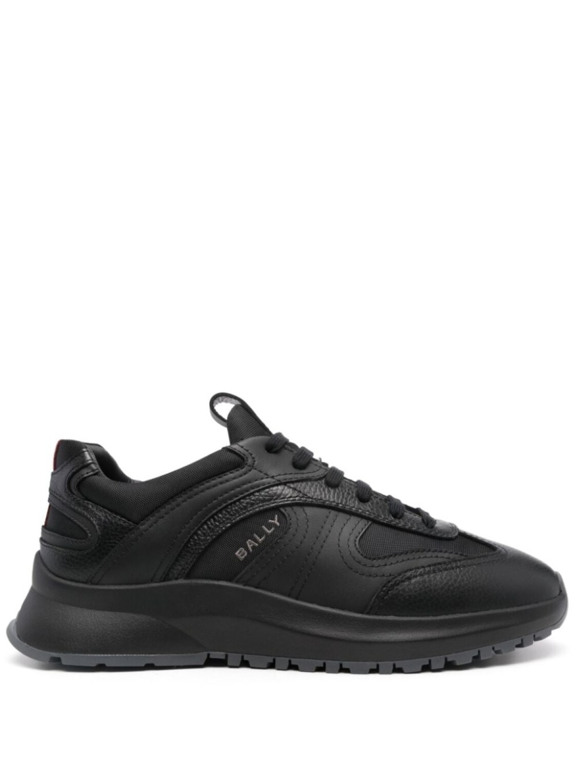 

Bally кроссовки с вышитым логотипом, черный