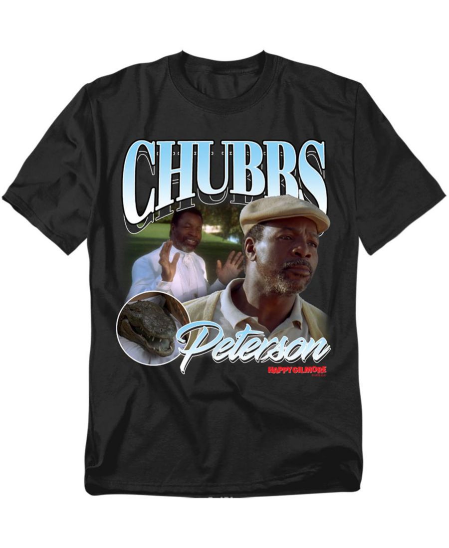 

Футболка большого размера в честь Чаббса Happy Gilmore, Black