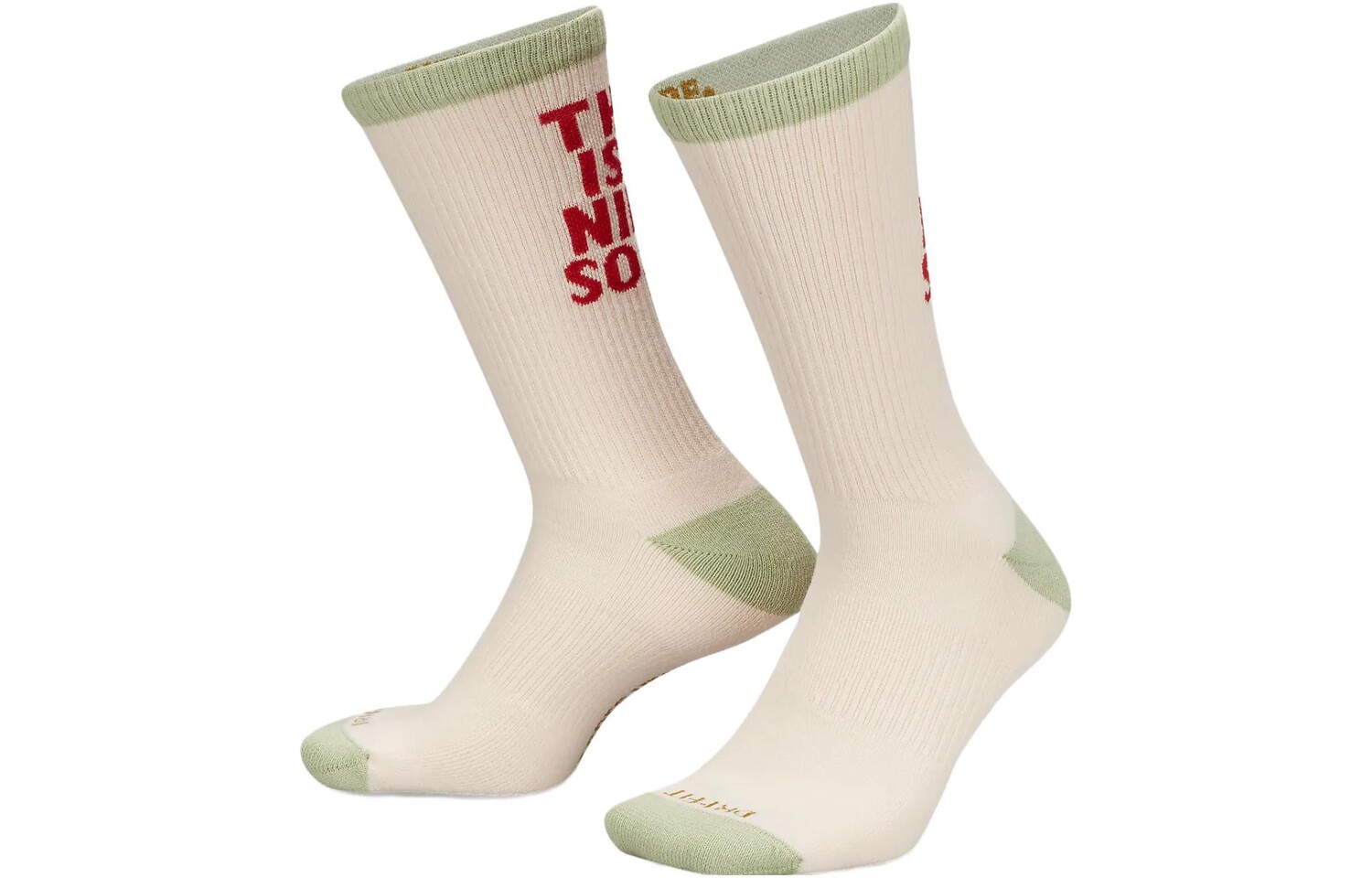 

Носки унисекс Nike до середины икры, цвет Beige