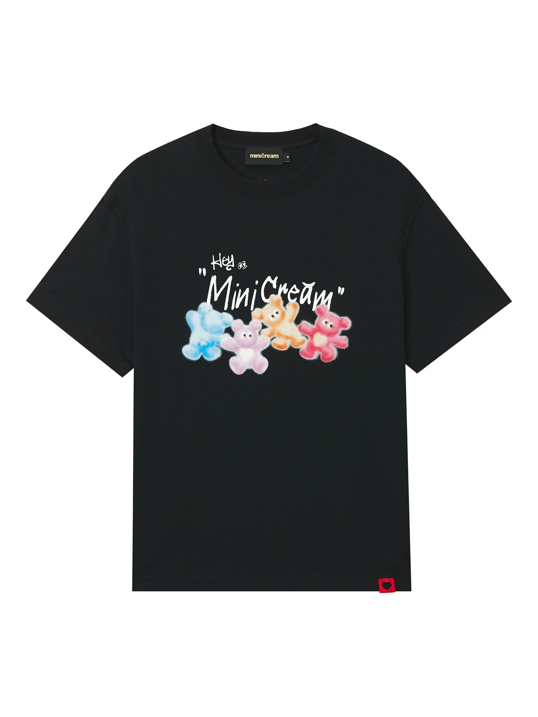

Хлопковая футболка Mini Cream, черный