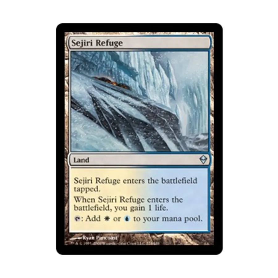 

CCG Убежище Седжири (U), MTG - Zendikar