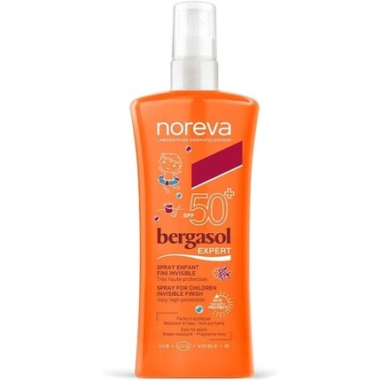 

Bergasol Expert Детский спрей Invisible Finish SPF50+ 125 мл Noreva