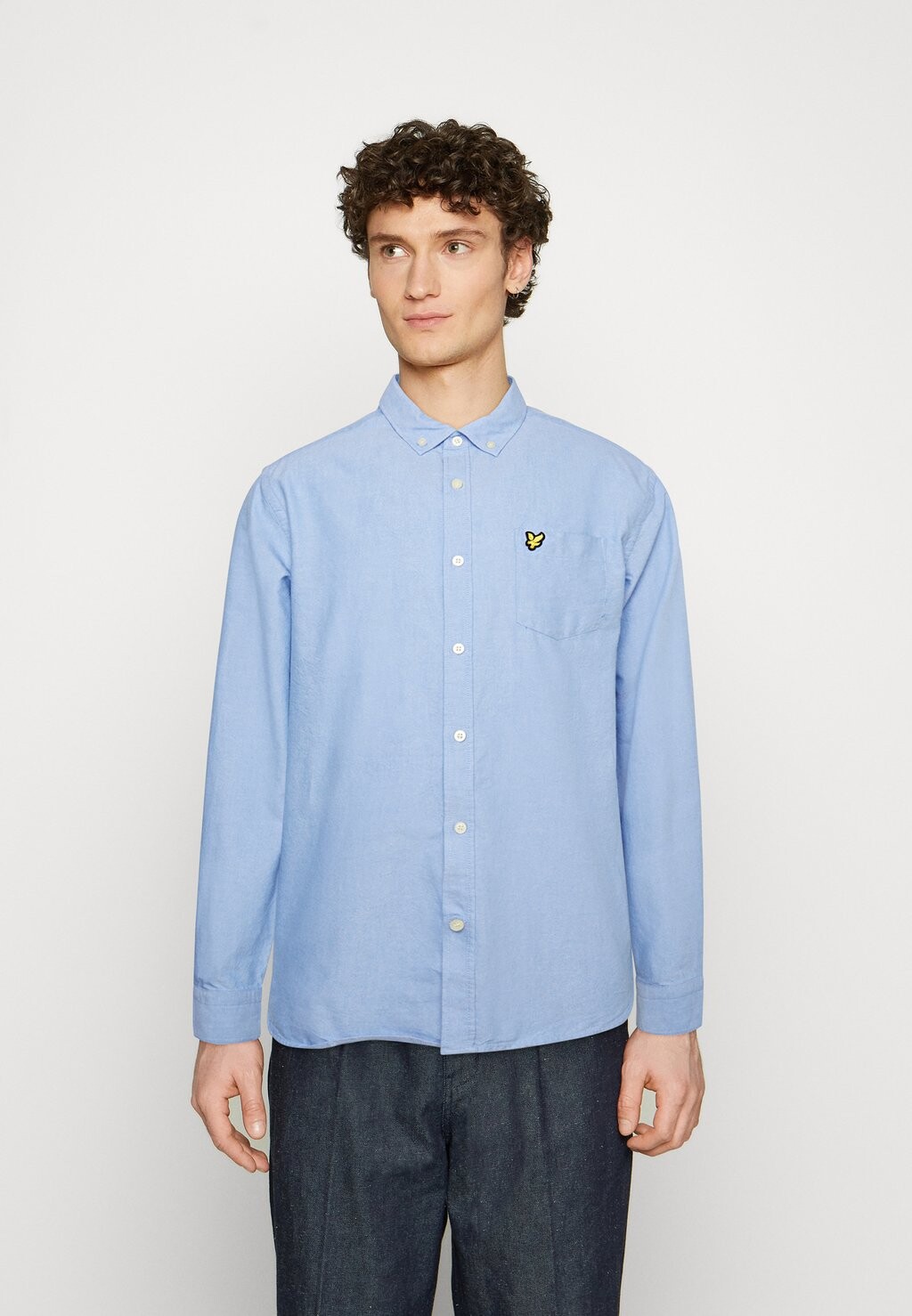 

Рубашка Regular Fit Light Wight Oxford Lyle & Scott, цвет riviera
