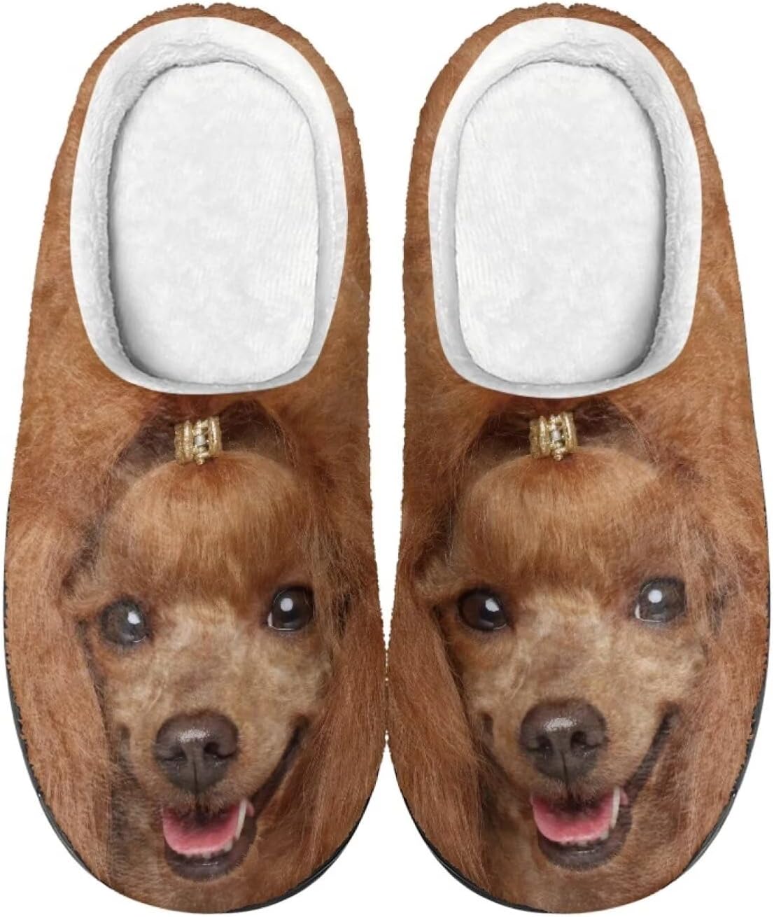 

Тапочки Scuff для женщин и мужчин, мягкие теплые пушистые тапочки, противоскользящие теплые тапочки для дома и улицы, удобные домашние тапочки Baxinh, коричневый