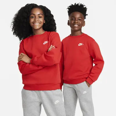 

Толстовка Nike Sportswear Club Fleece, цвет University Red/White