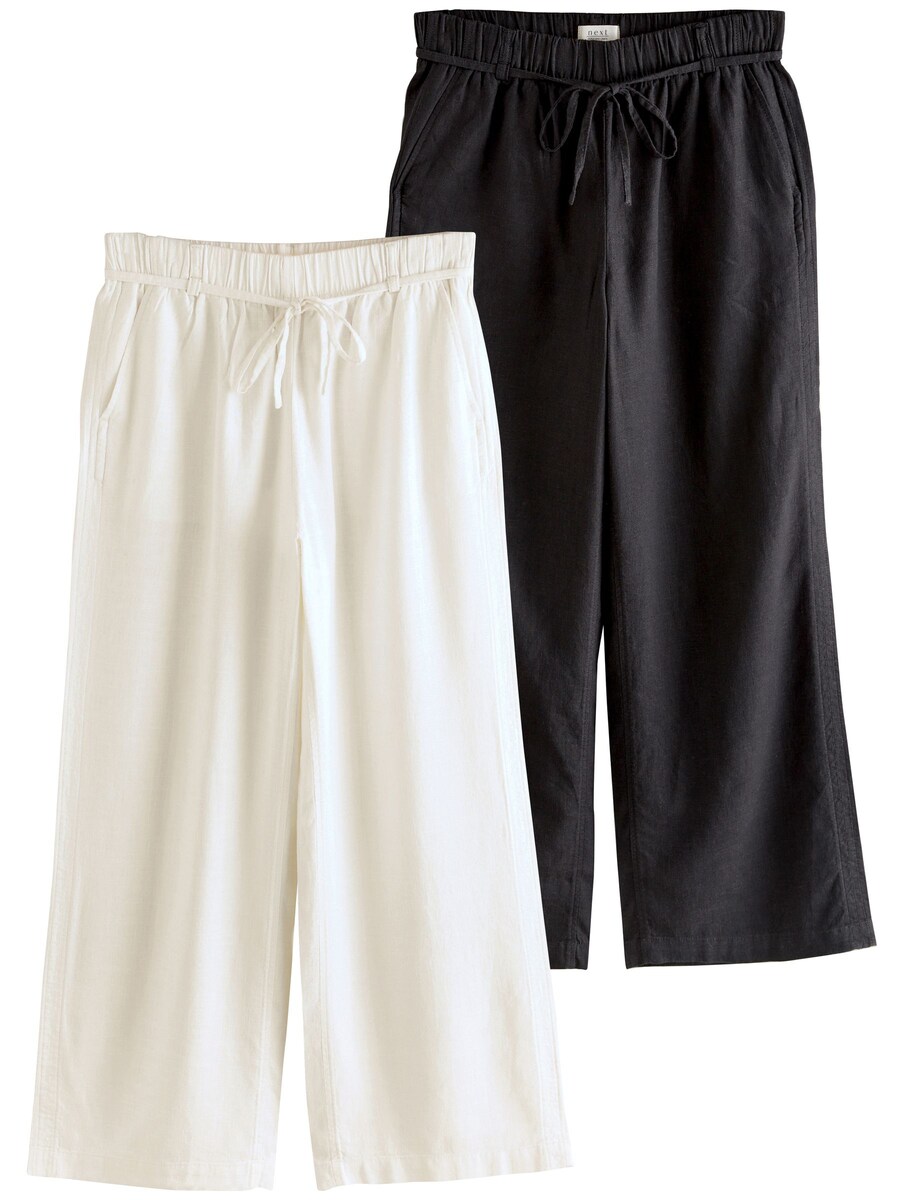 

Зауженные брюки Next, цвет Black/Wool white
