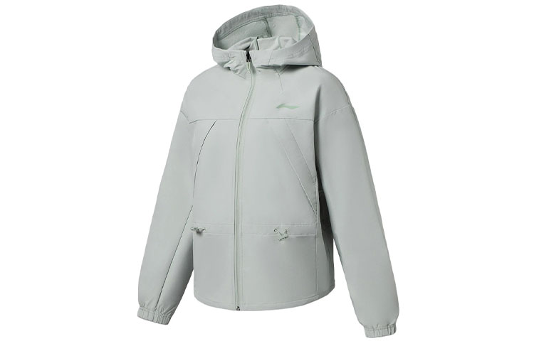

LINING Фитнес-куртка женская водянисто-серо-зеленая, Water Gray Green