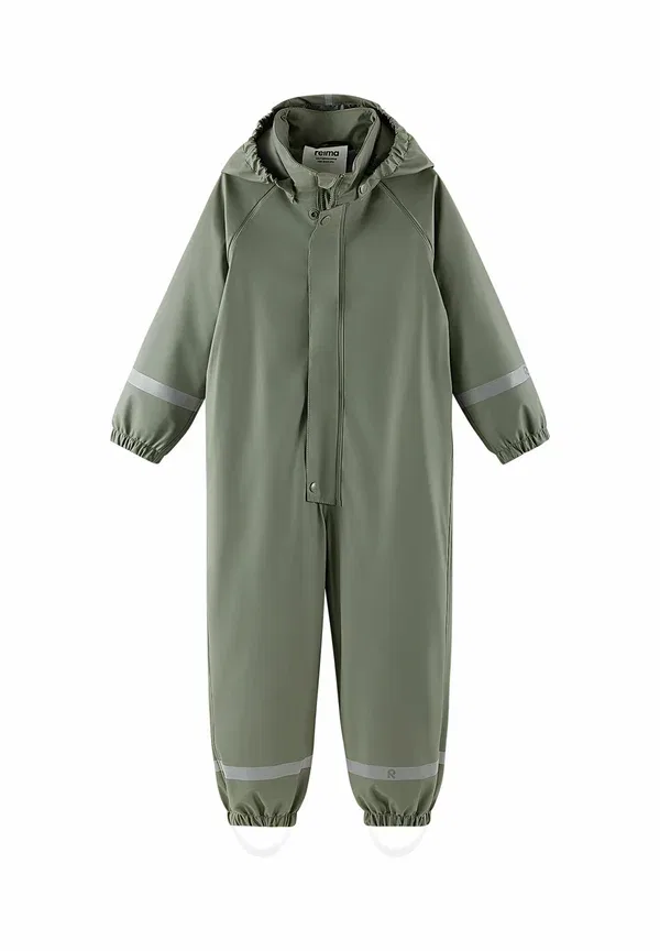 Комбинезон дождевик Regen overall veteen Reima, серо-зеленый