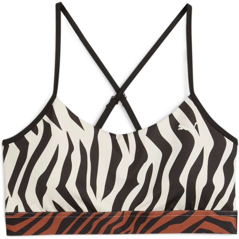 

Top move бюстгальтер с ремиксом животных Puma, цвет sugared almond