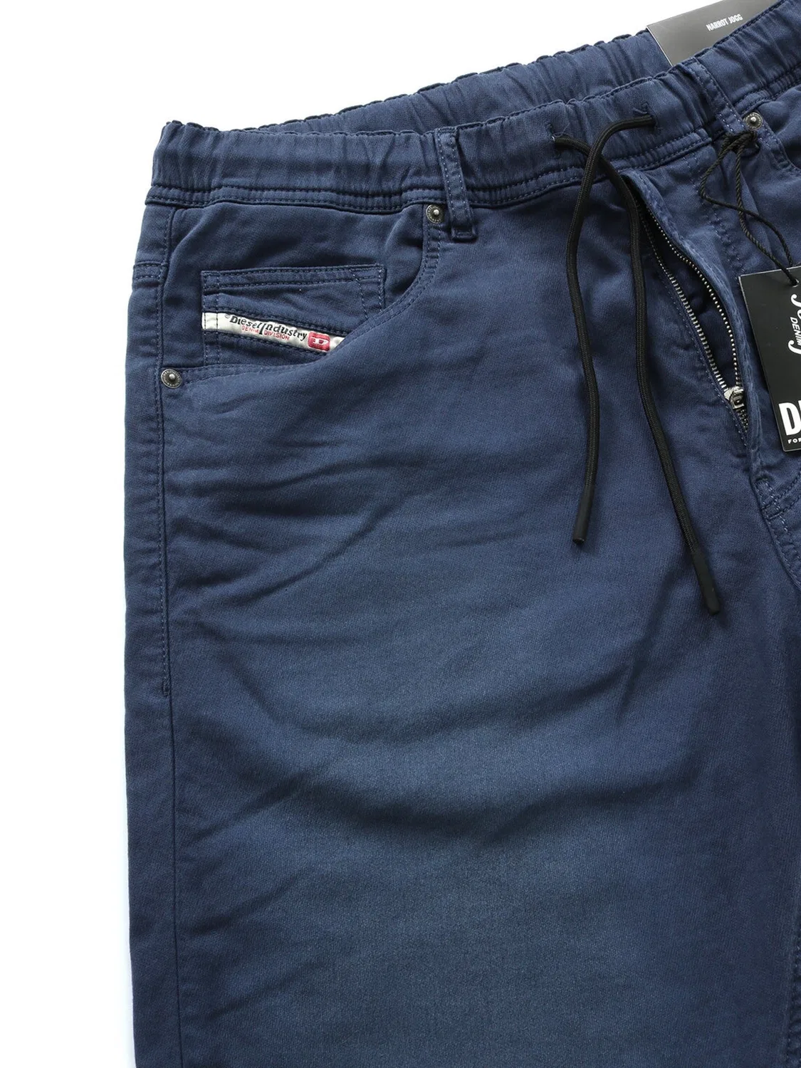 Зауженные джинсы Diesel NARROT Light & Superstretch JoggJeans темно-синего цвета — фото 4