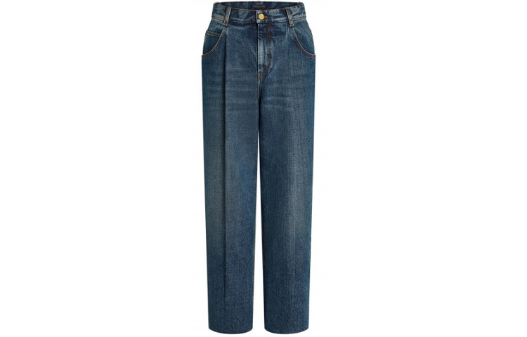 

Новые квартальные продукты LV Jeans Men Denim Blue Louis Vuitton, синий