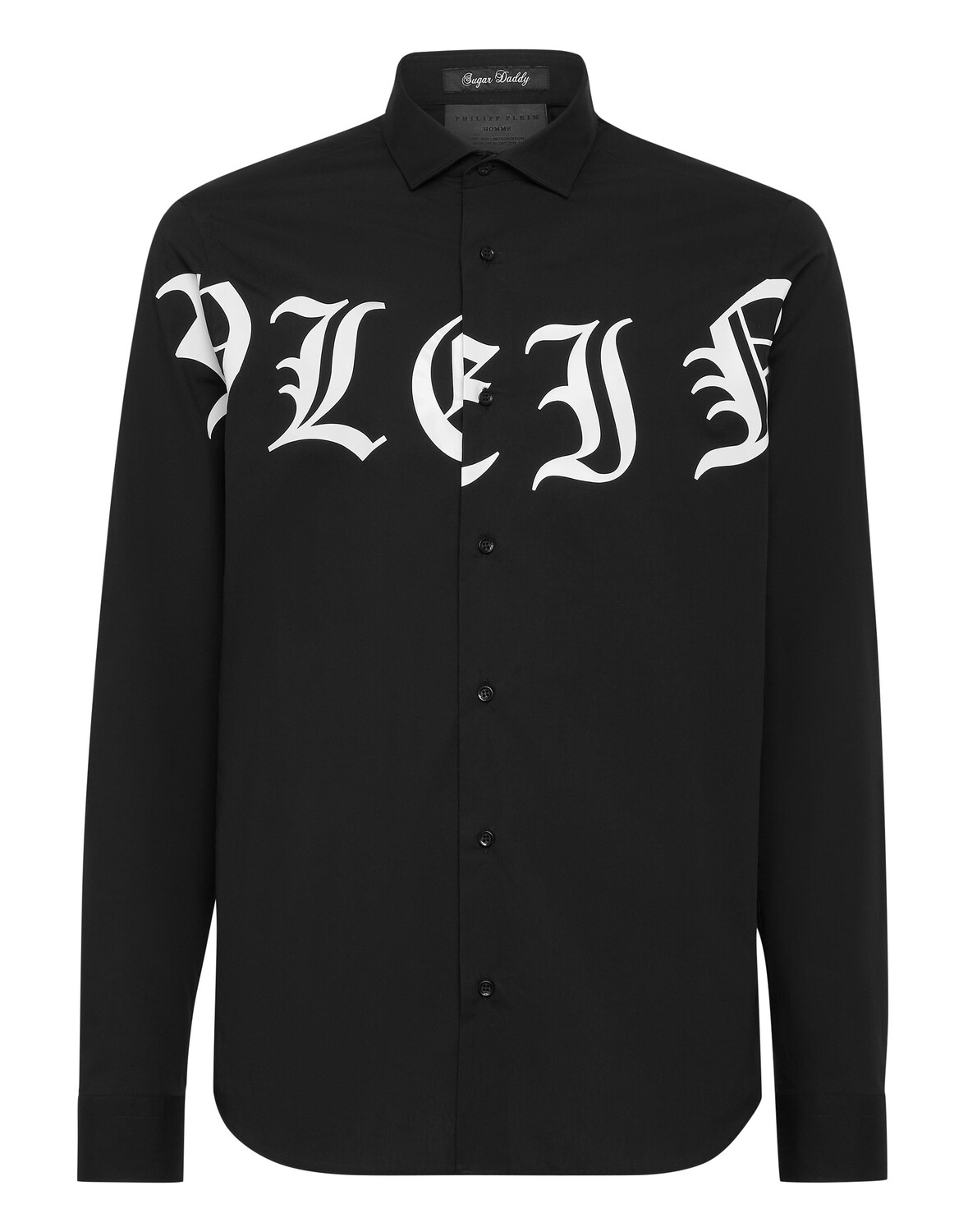 

Рубашка Sugar Daddy Cut LS Gothic Plein Philipp Plein, черный