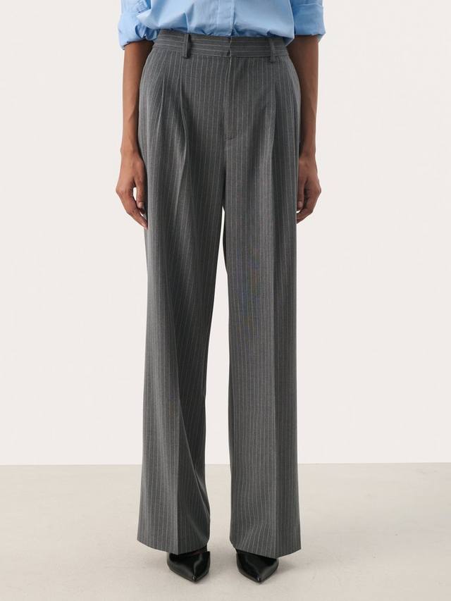 

Широкие брюки в полоску от cherra Part Two, цвет Grey Flannel