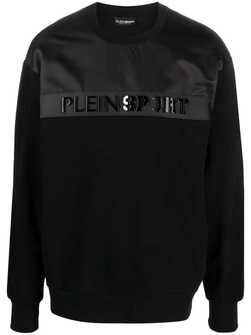 

Толстовка с нашивкой-логотипом Plein Sport, черный