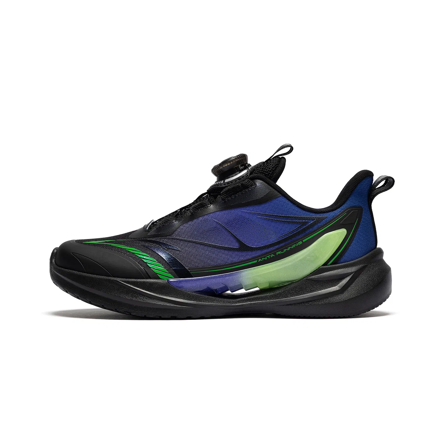 Кроссовки беговые Antakids Yufeng 1.0 Fabric Black/Punk Purple/Bicheng Blue
