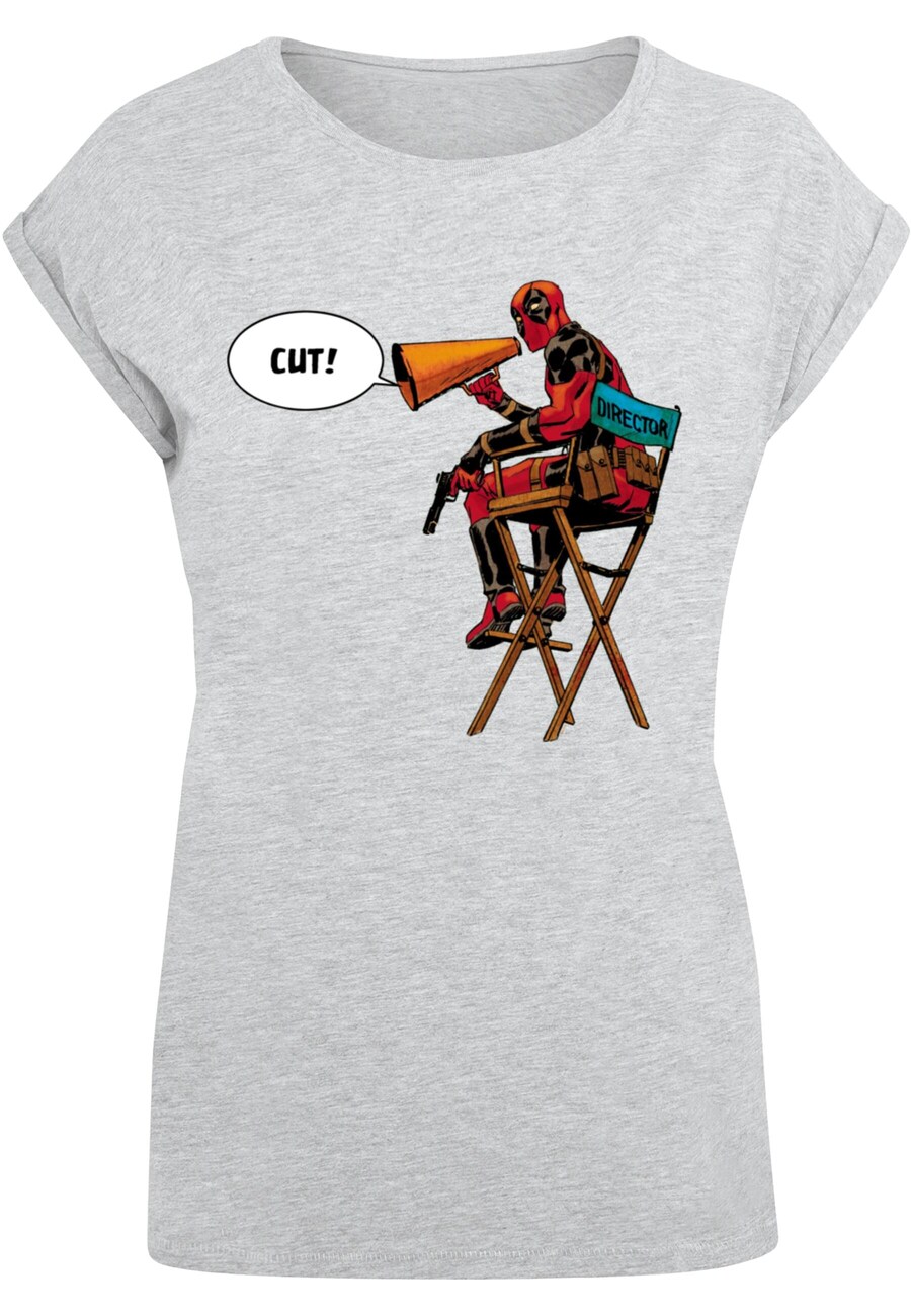 

Рубашка ABSOLUTE CULT Deadpool - Directors Chair, пятнистый серый