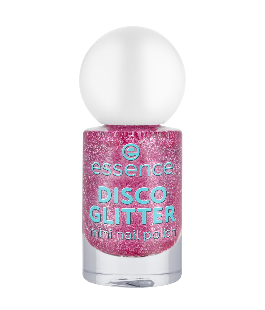 

Лак для ногтей essence Mini Nail Polish, Nr. 08 - Disco Glitter, 5 ml
